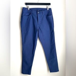 lululemon athletica Navy Slim Straight Jeans